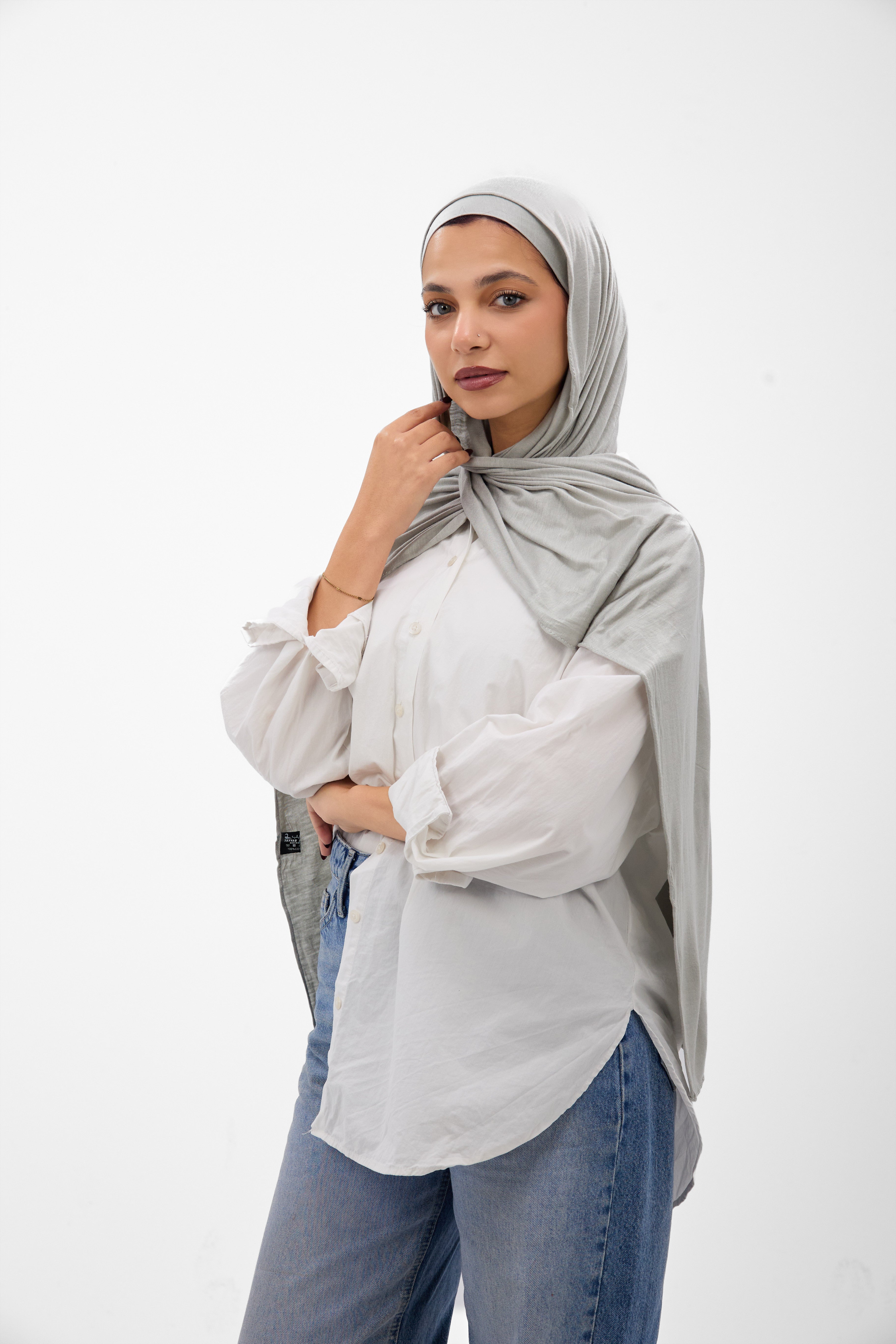 Premium Cotton Lycra -Scarf