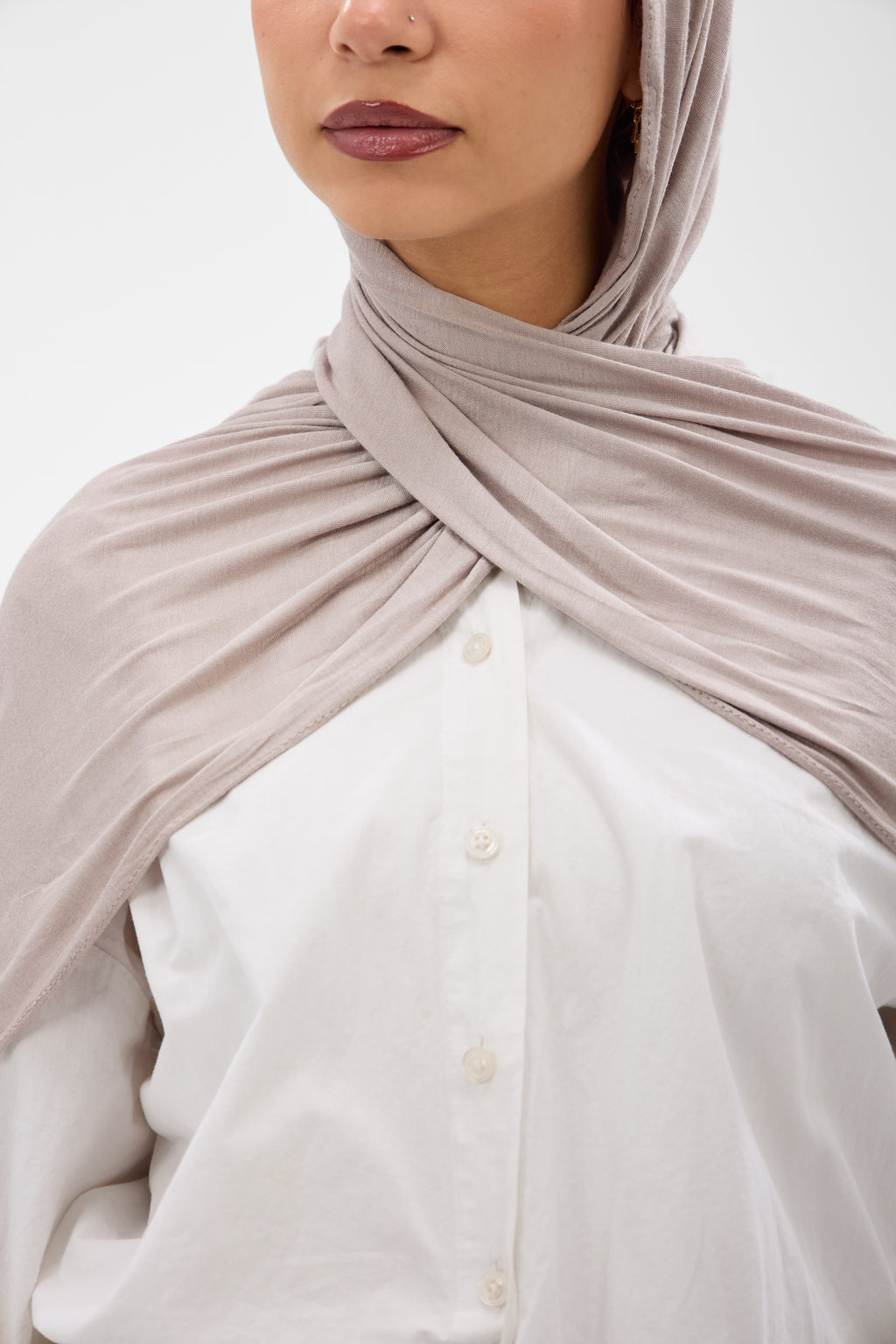 Premium Cotton Lycra -Scarf