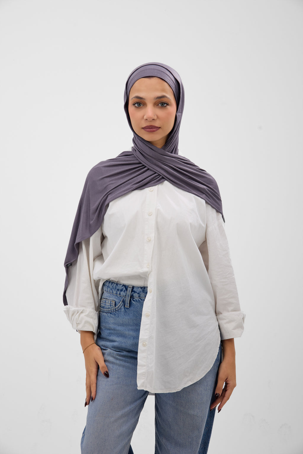Premium Cotton Lycra -Scarf