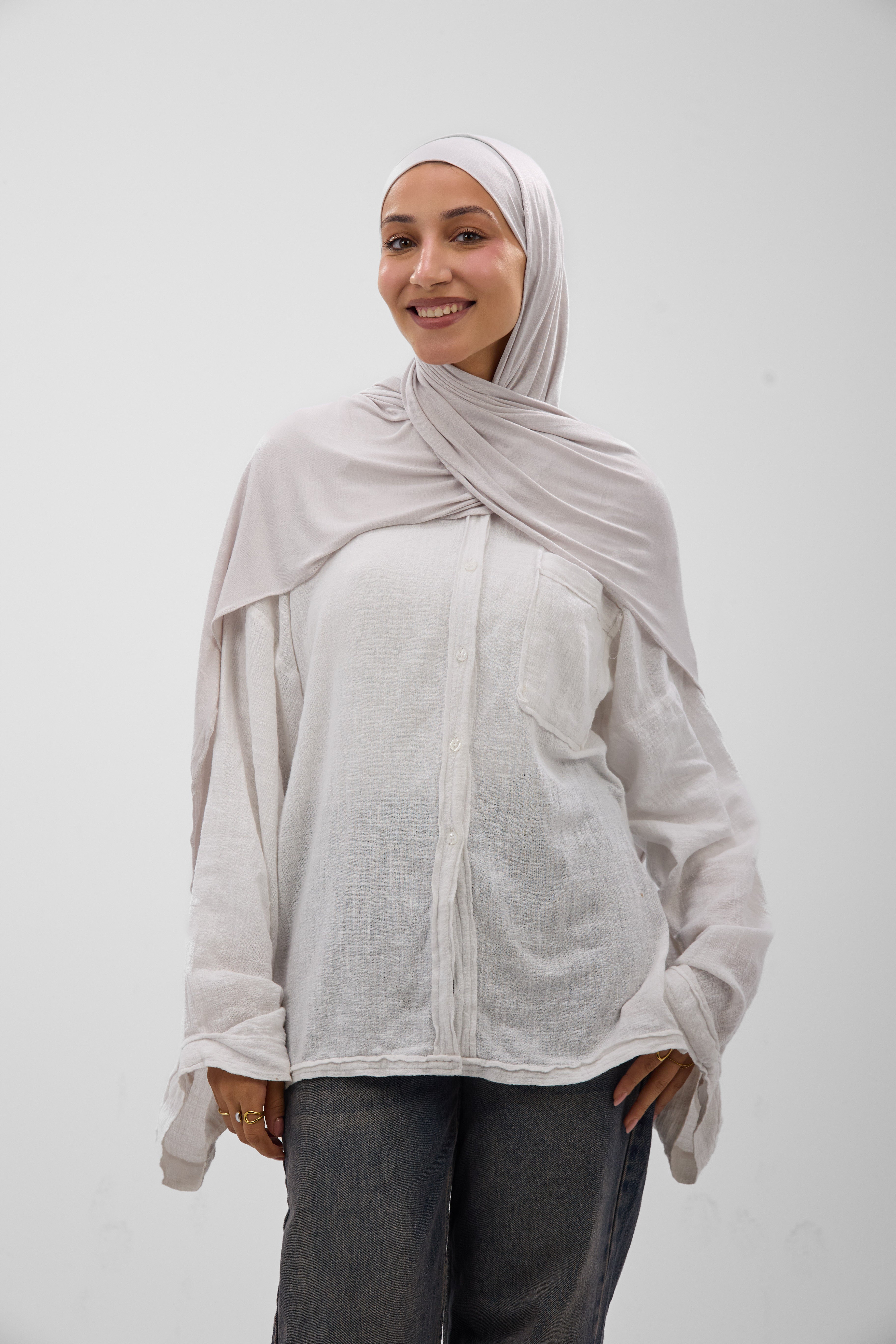 Premium Cotton Lycra -Scarf