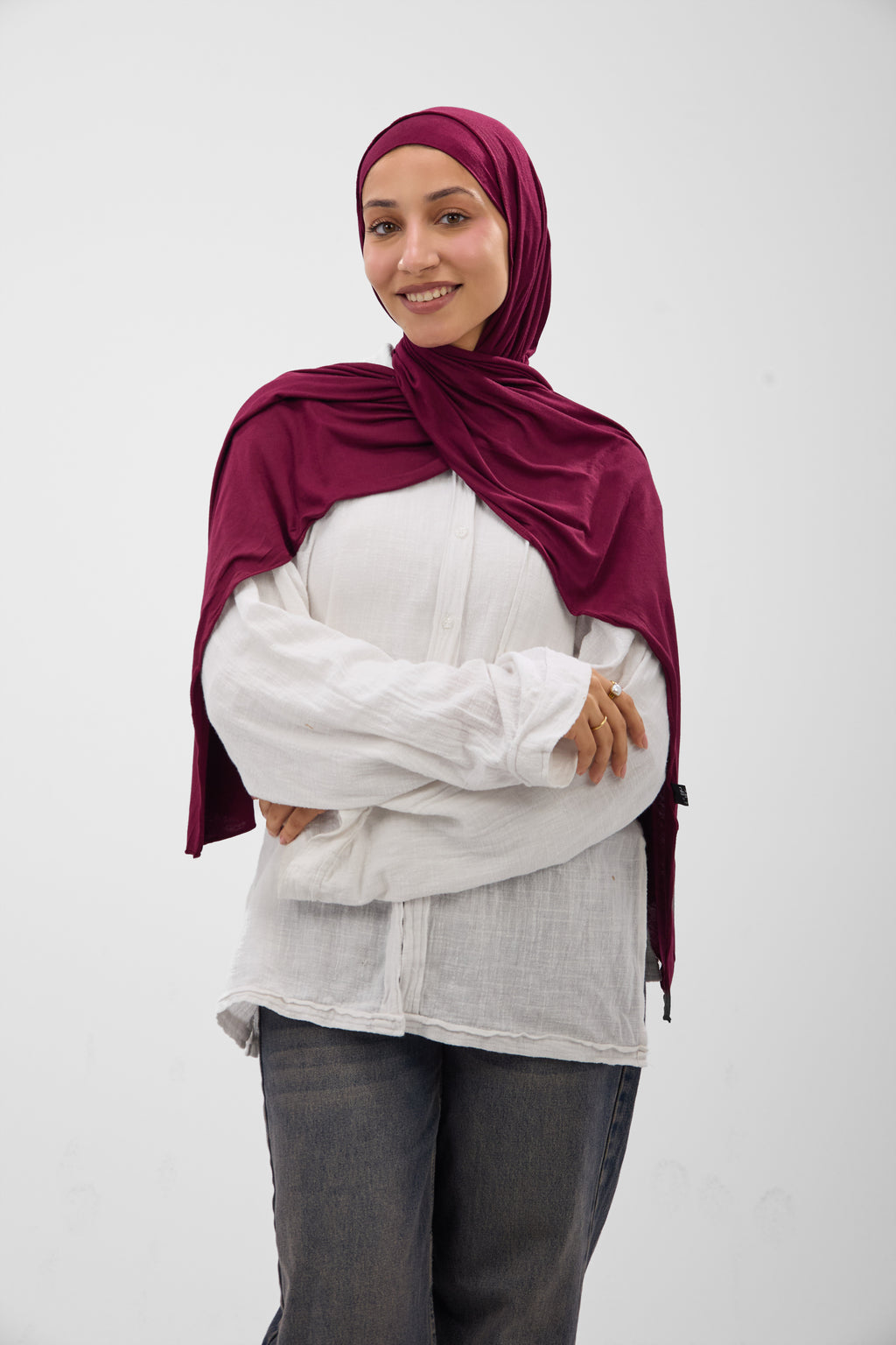 Premium Cotton Lycra -Scarf