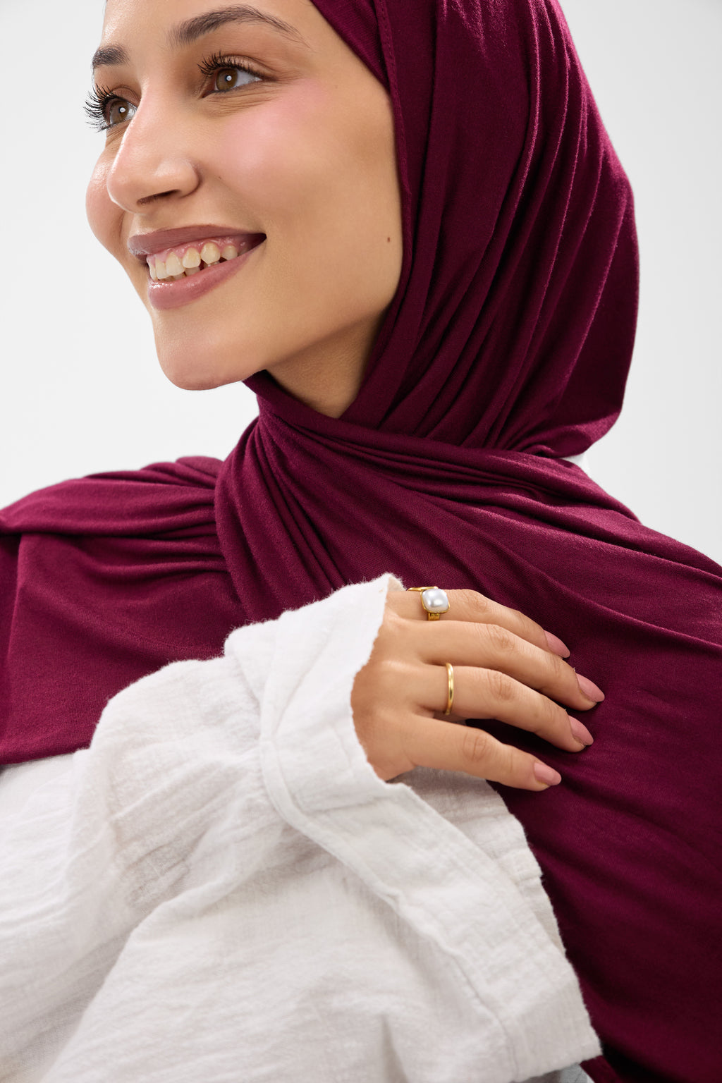 Premium Cotton Lycra -Scarf