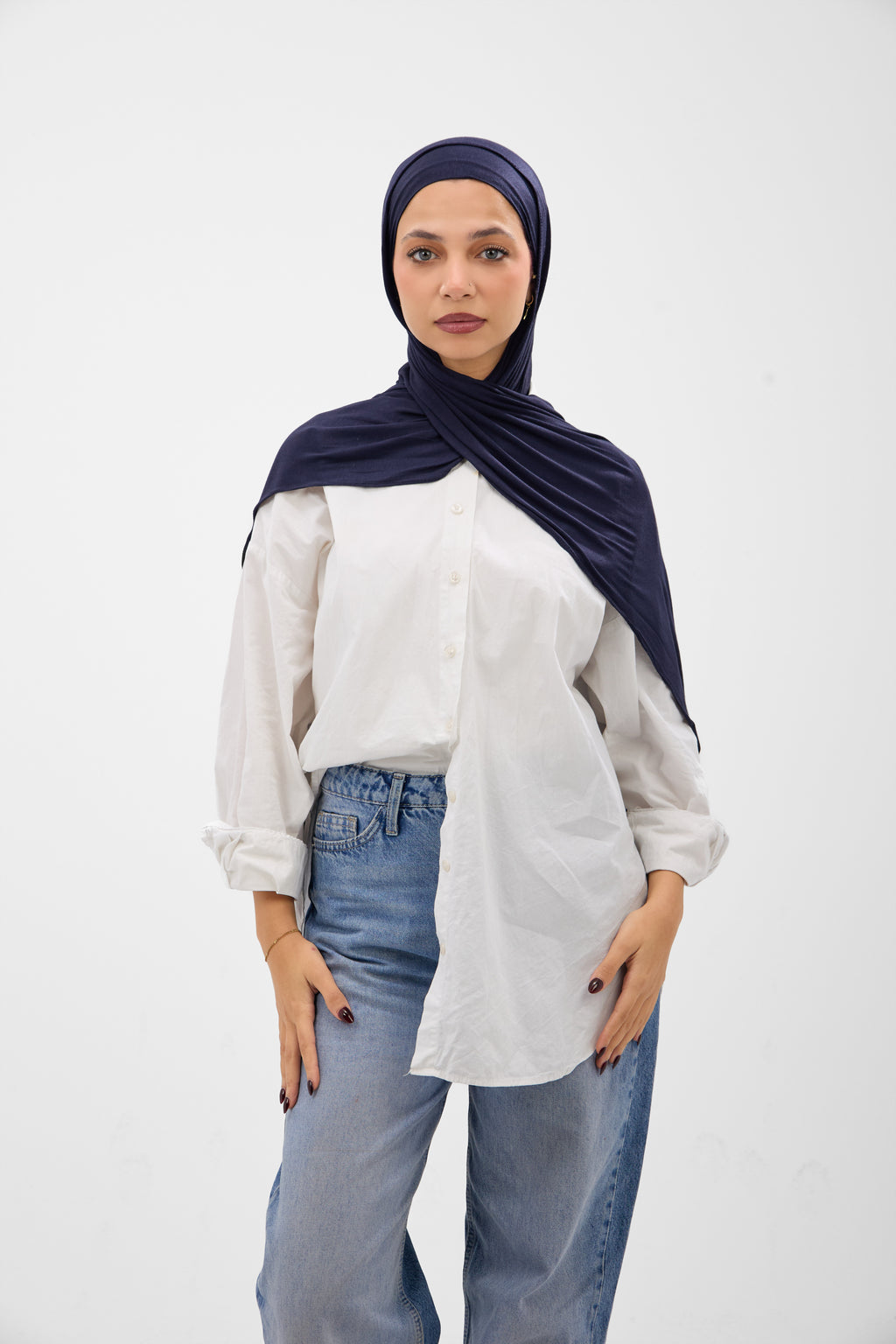 Premium Cotton Lycra -Scarf