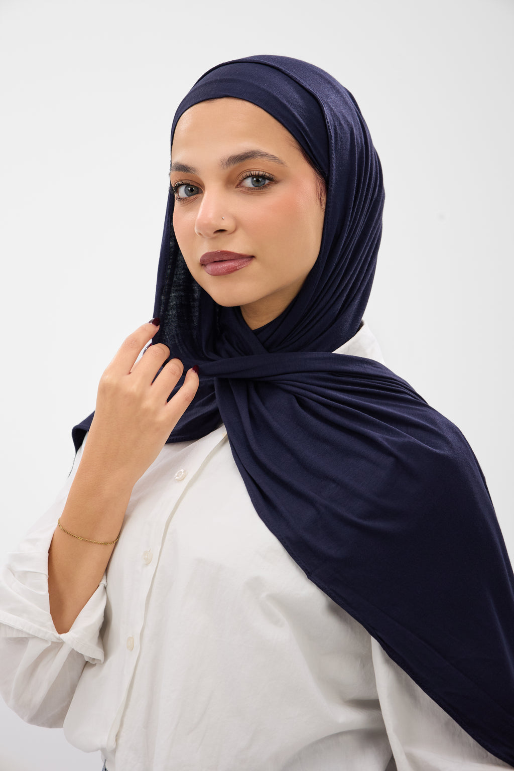 Premium Cotton Lycra -Scarf