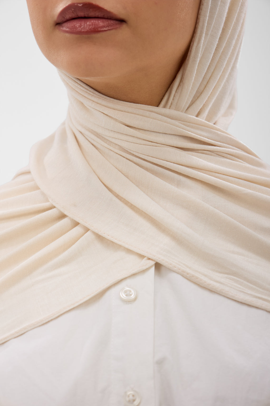 Premium Cotton Lycra -Scarf