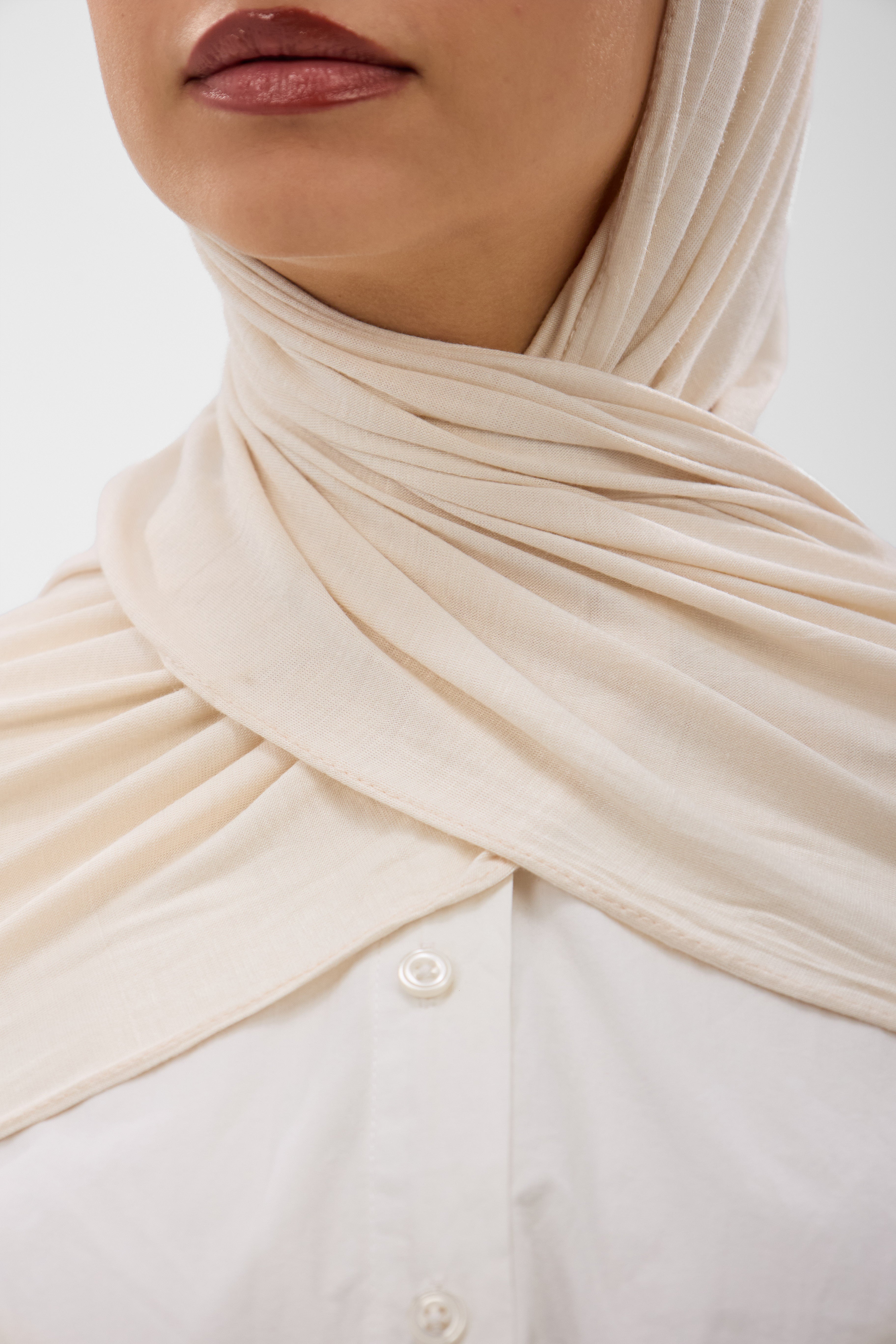 Premium Cotton Lycra -Scarf