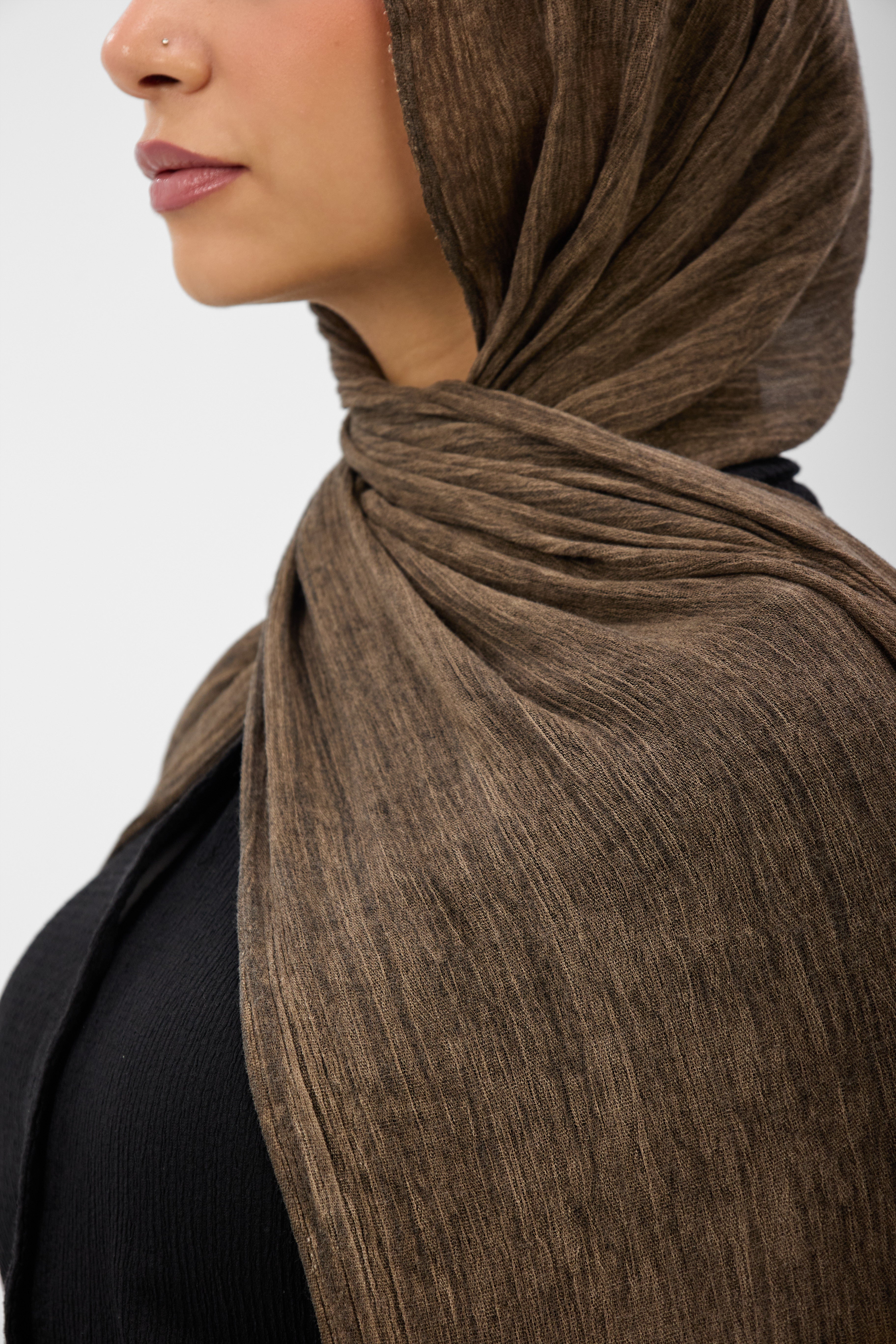 Ruffled Cotton - Scarf