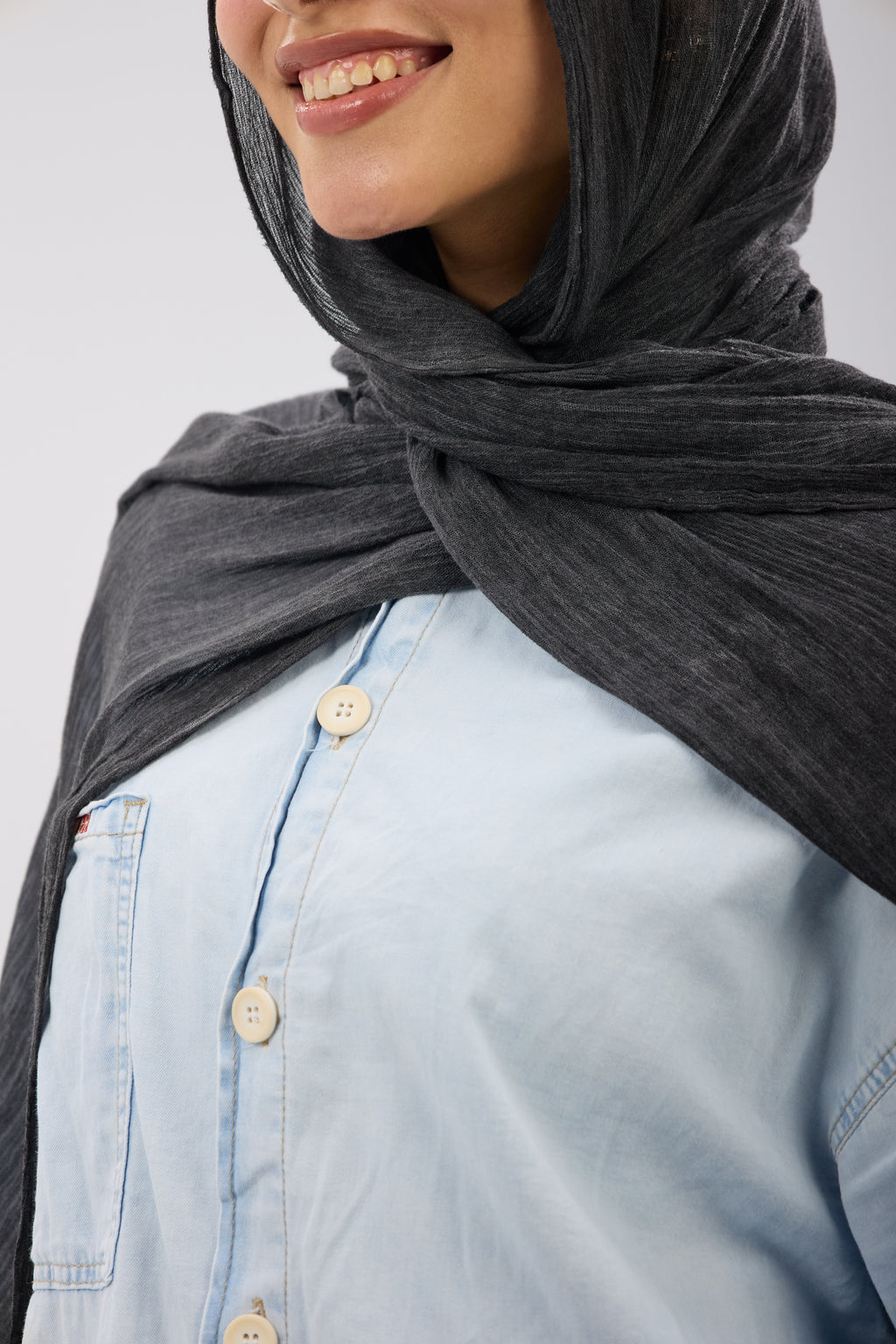 Ruffled Cotton - Scarf