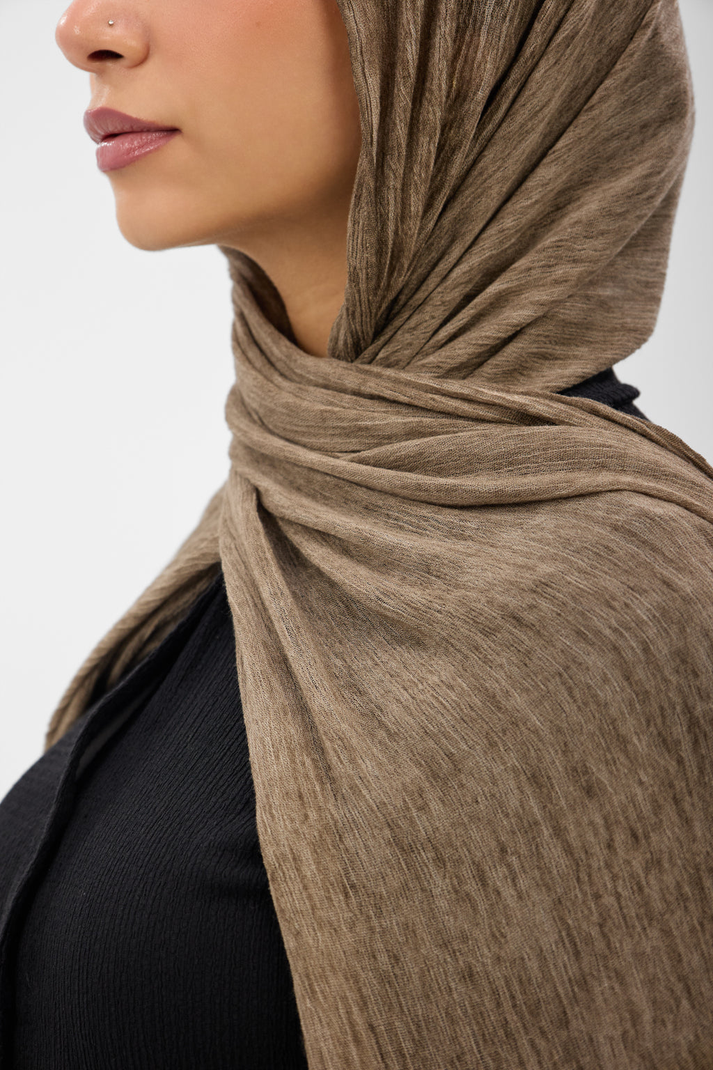 Ruffled Cotton - Scarf