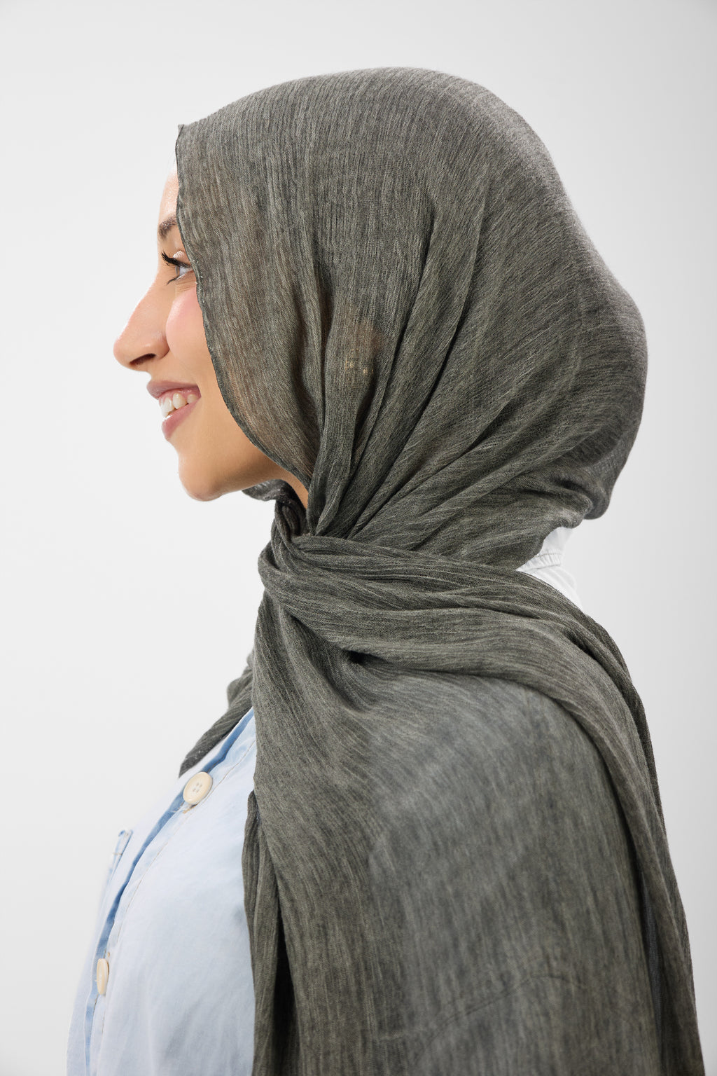 Ruffled Cotton - Scarf