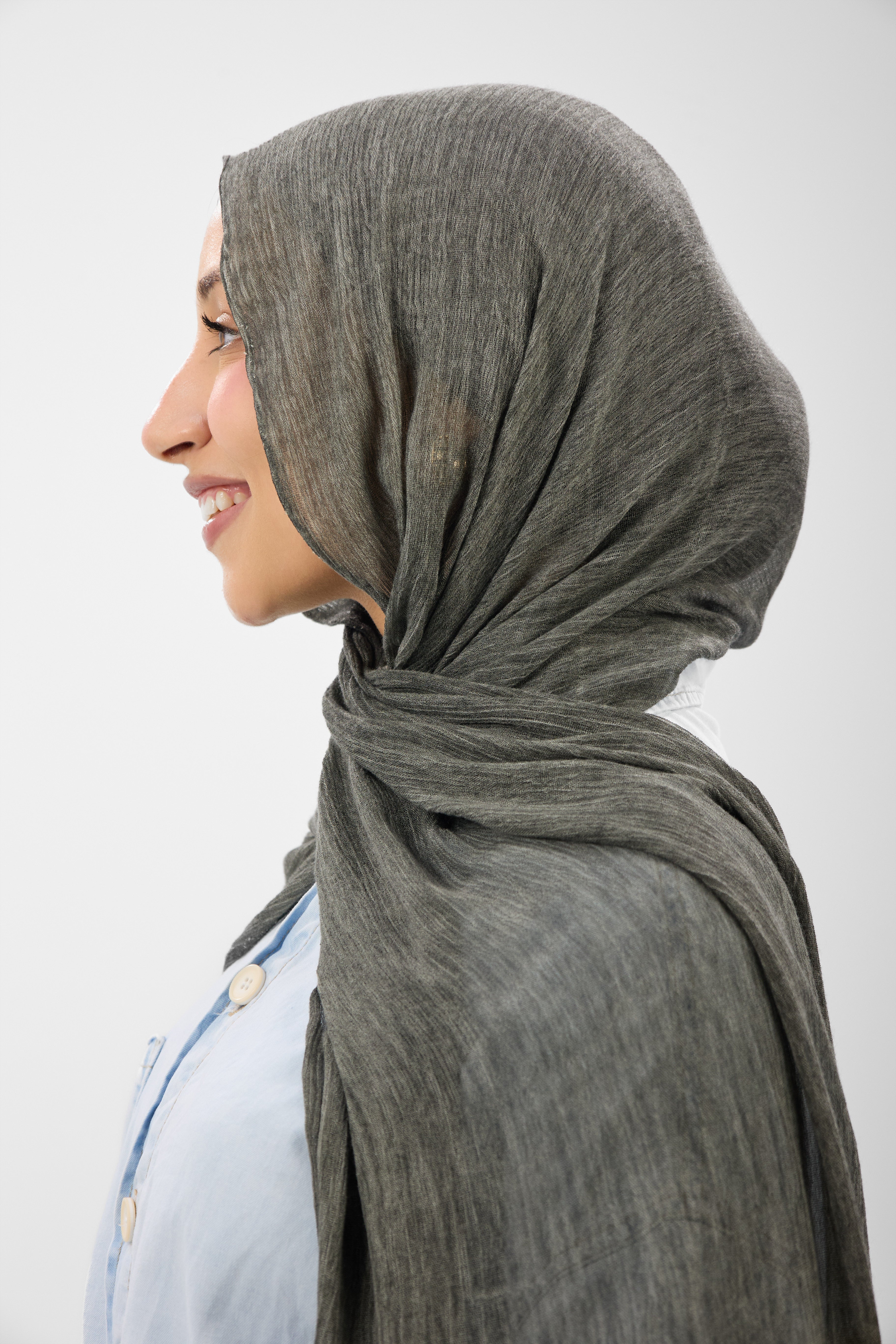 Ruffled Cotton - Scarf