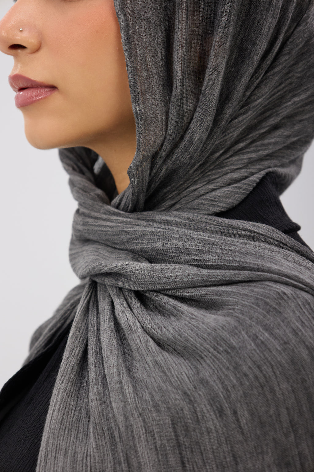 Ruffled Cotton - Scarf