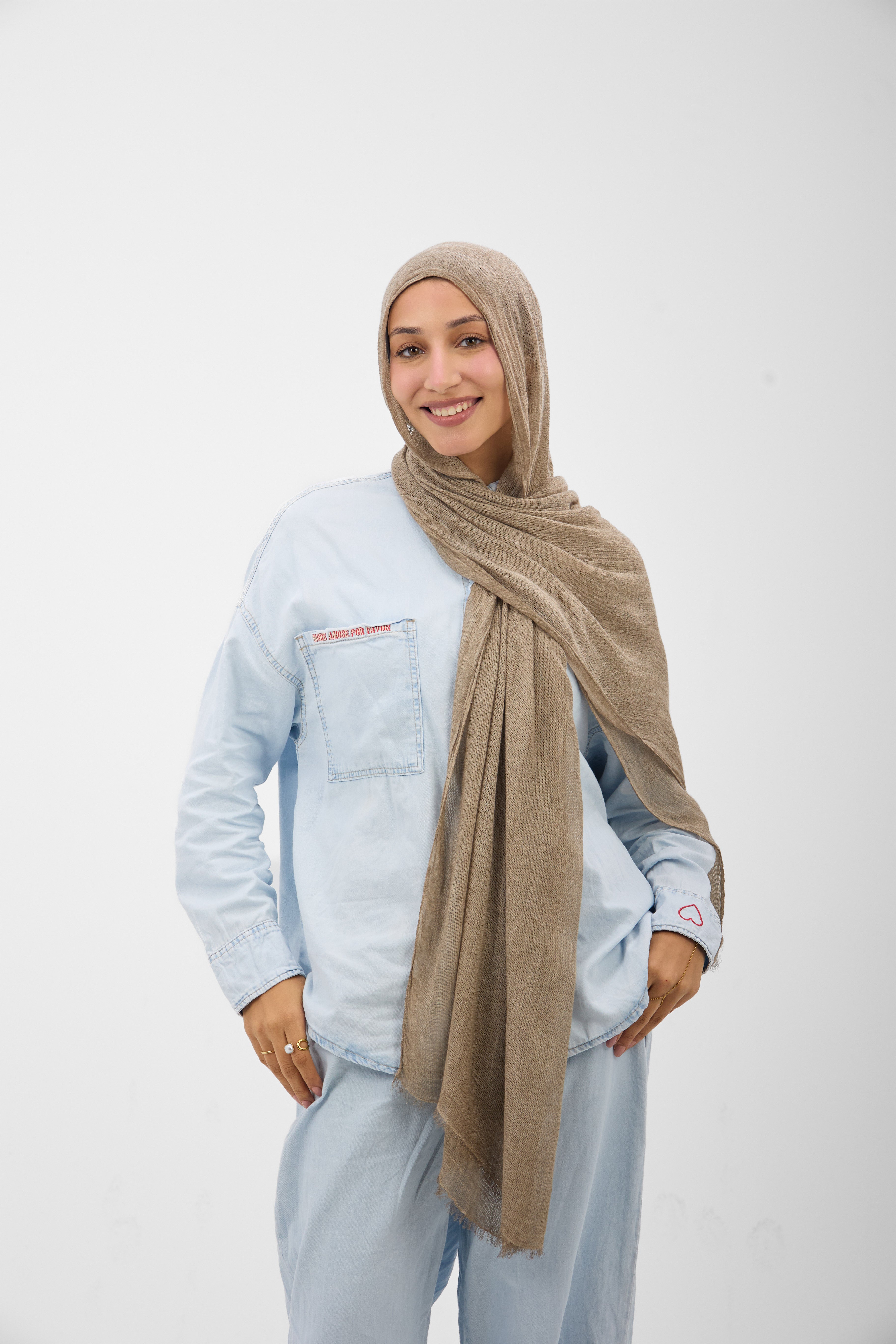 TWISTED COTTON - SCARF