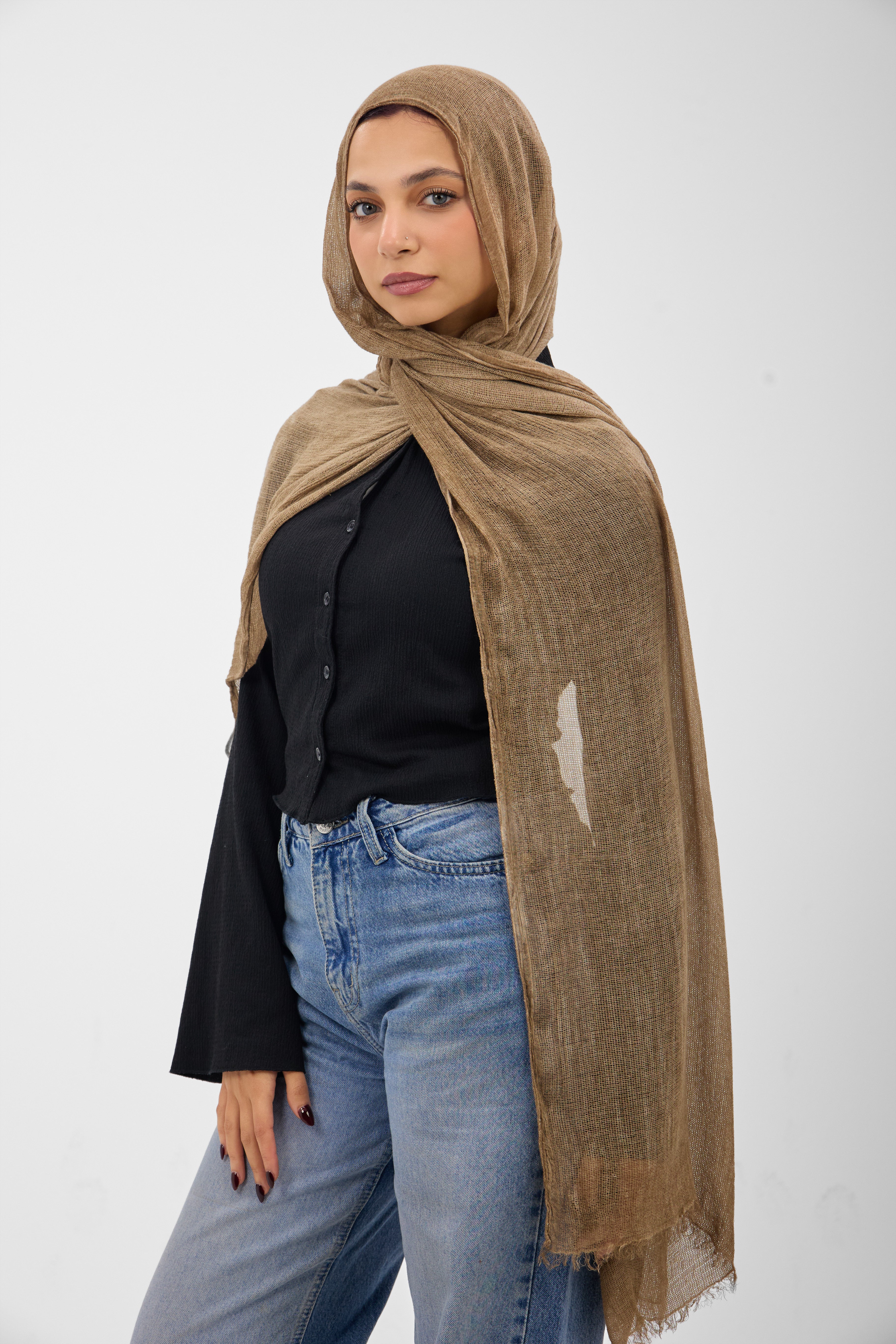 TWISTED COTTON - SCARF