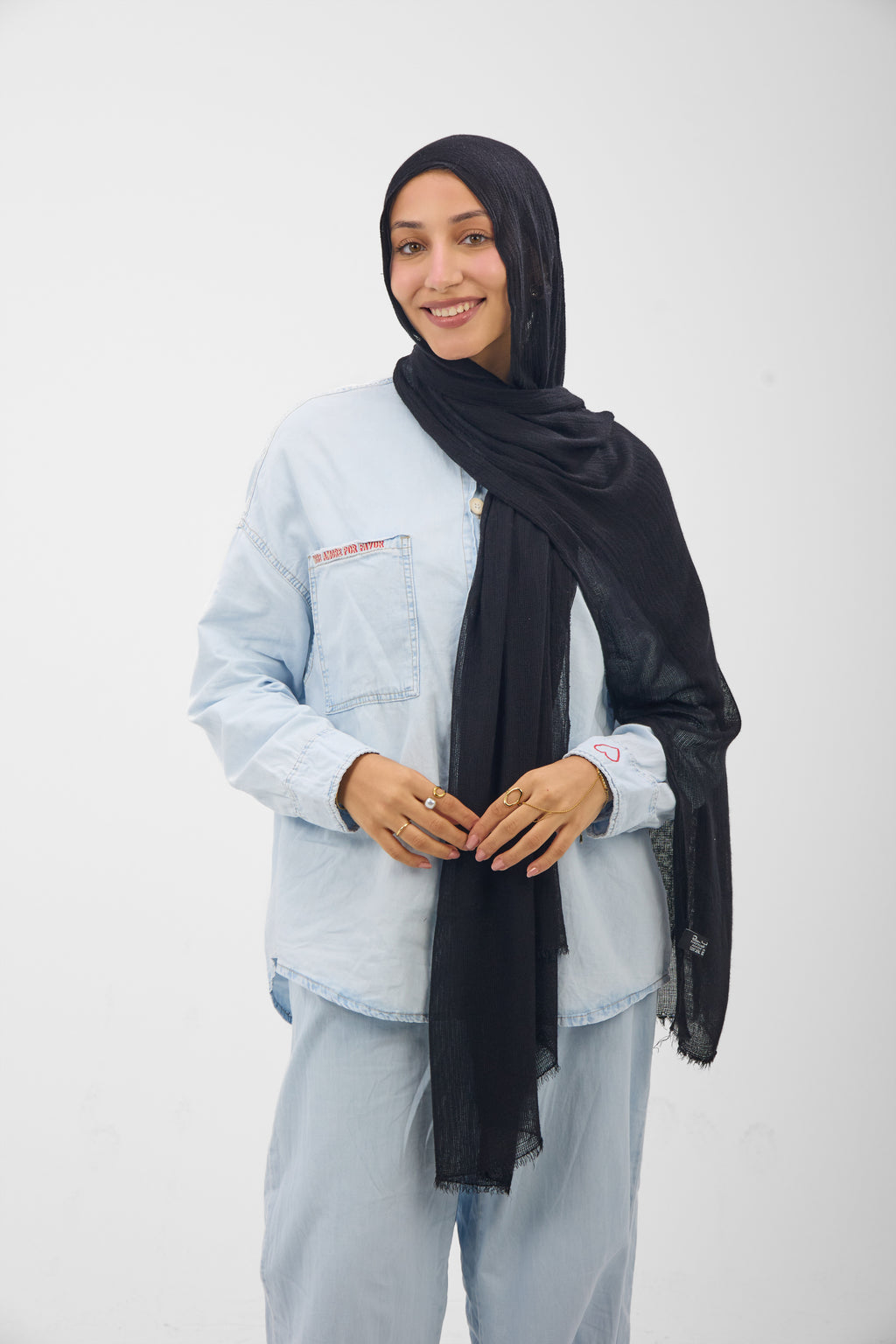 TWISTED COTTON - SCARF