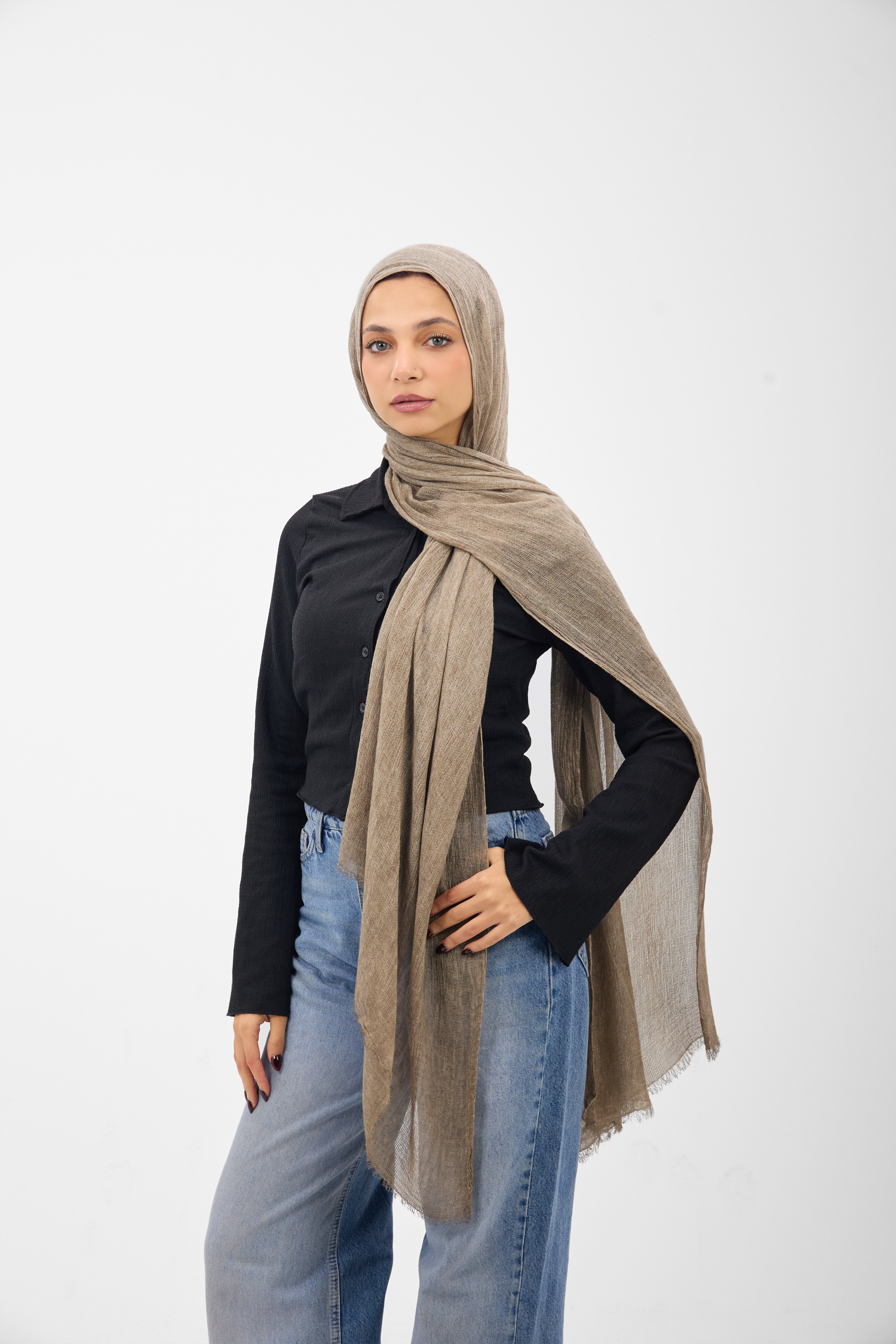 TWISTED COTTON - SCARF