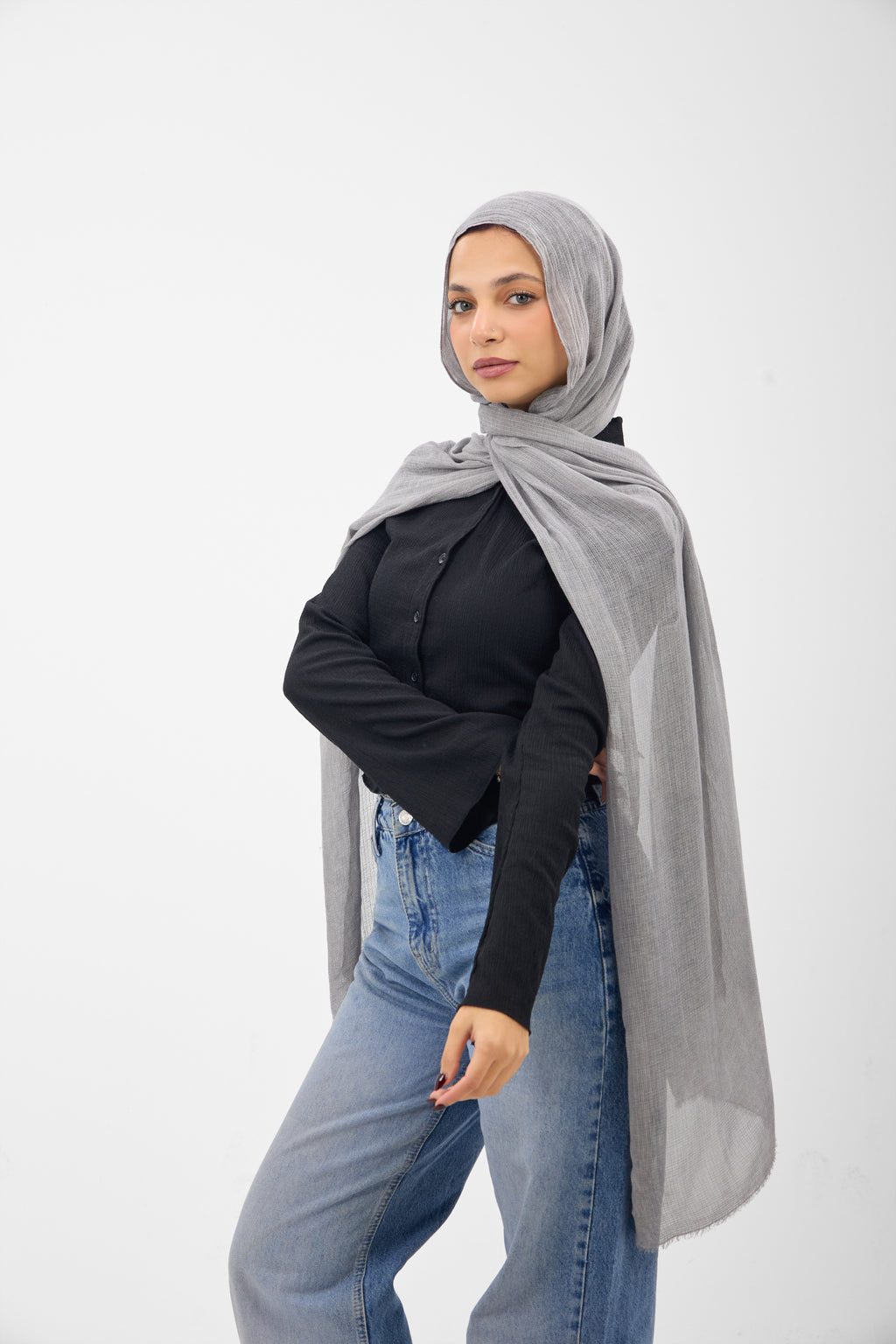 TWISTED COTTON - SCARF