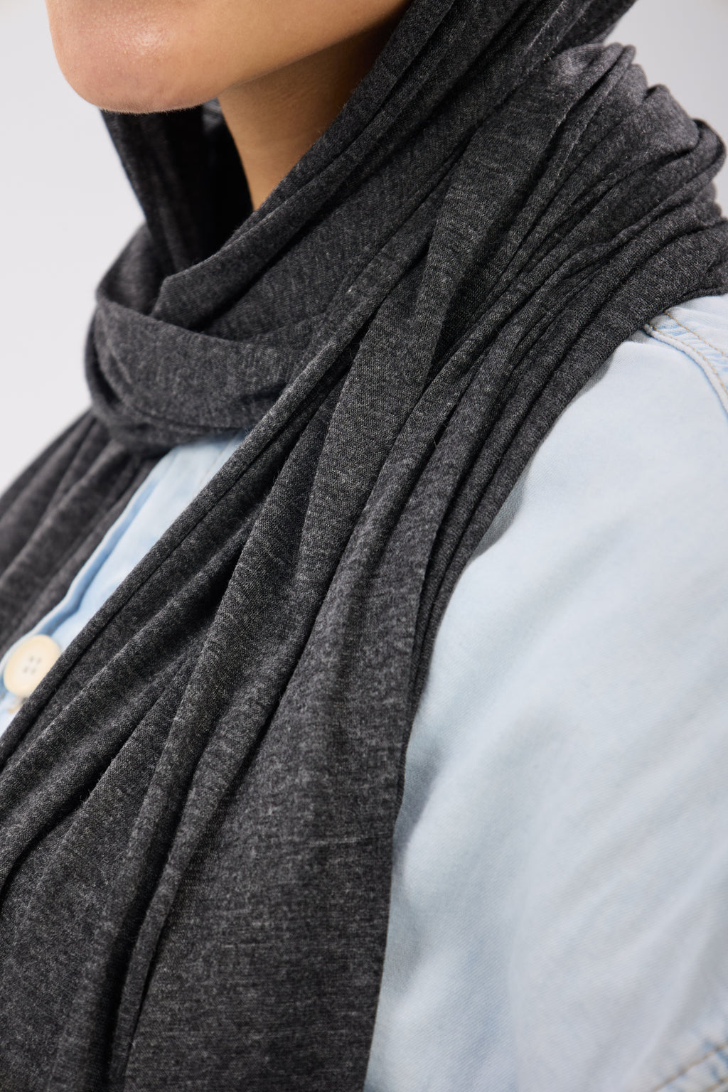 Cotton Soft Lycra - Scarf