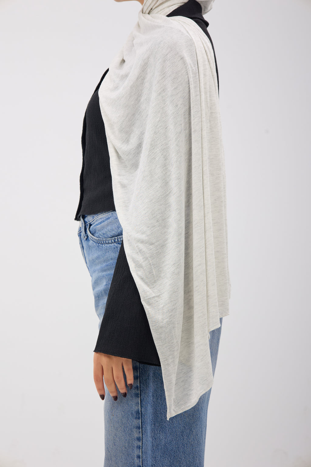 Cotton Soft Lycra - Scarf