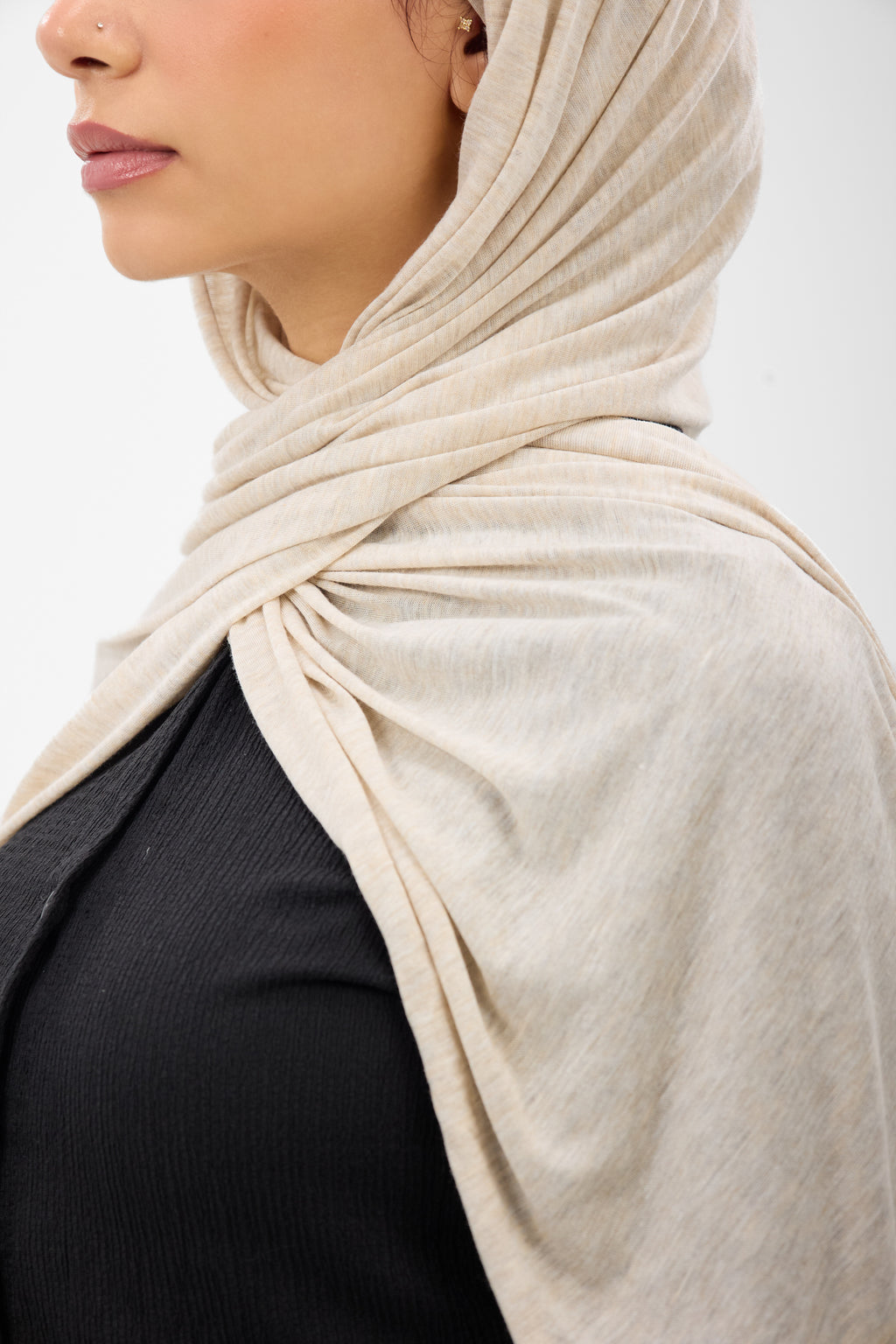 Cotton Soft Lycra - Scarf