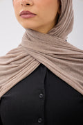 Ribbed Soft Lycra - Scarf