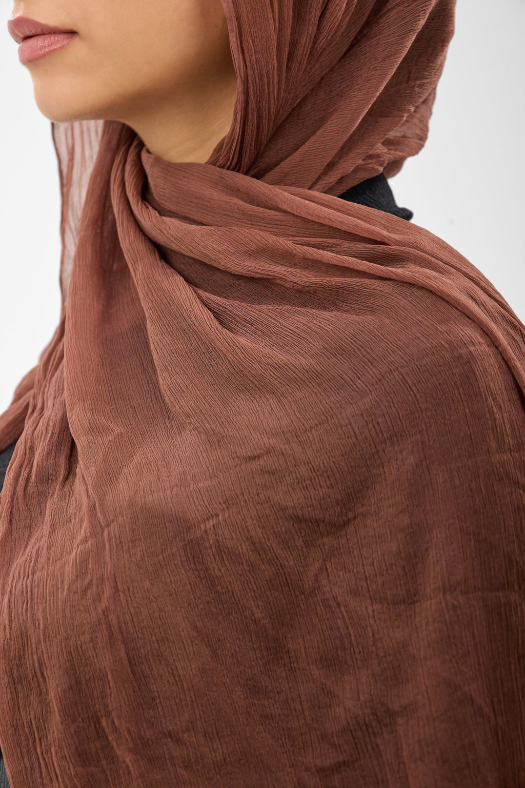 Ruffled Chiffon - Scarf