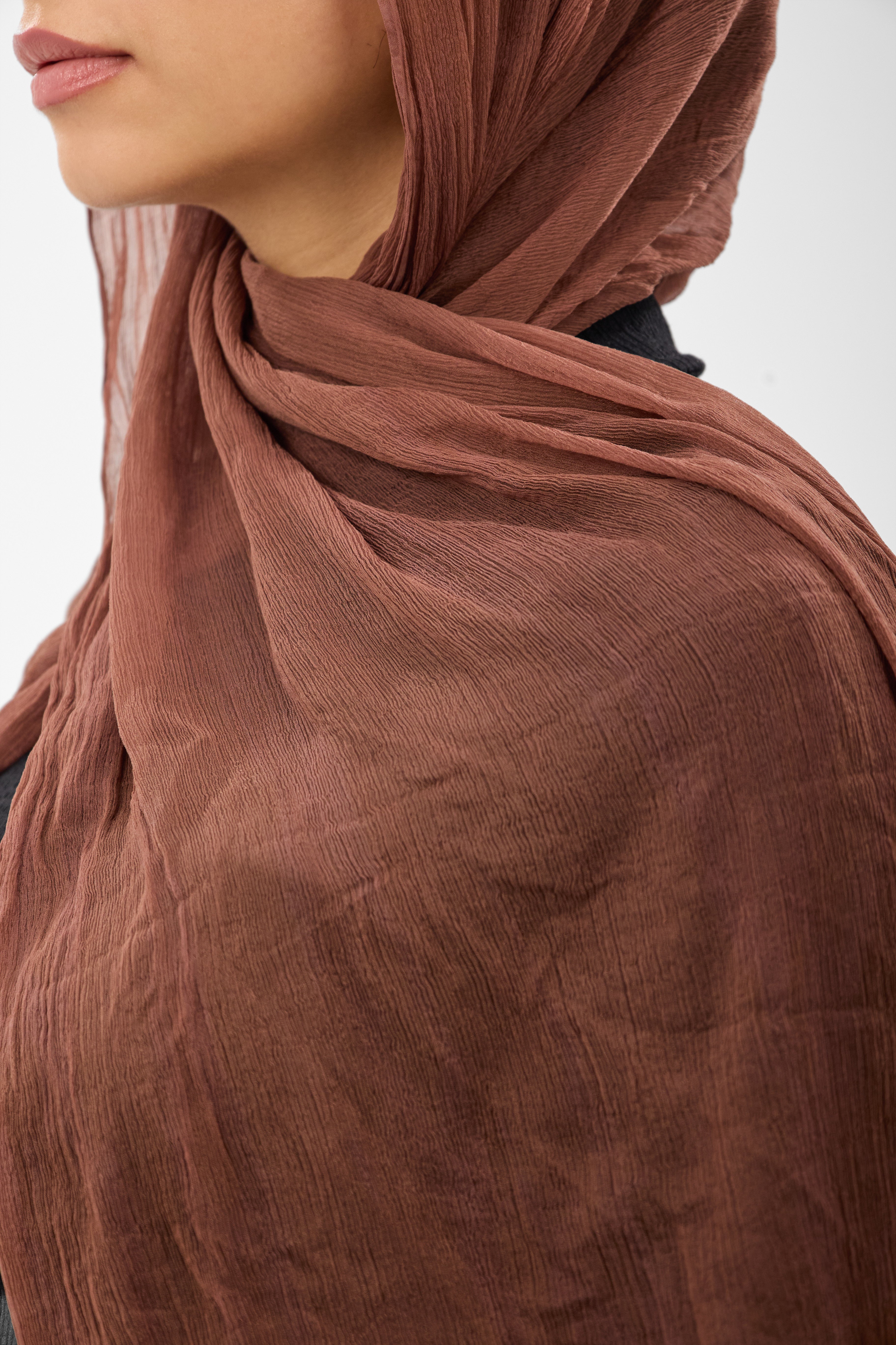 Ruffled Chiffon - Scarf