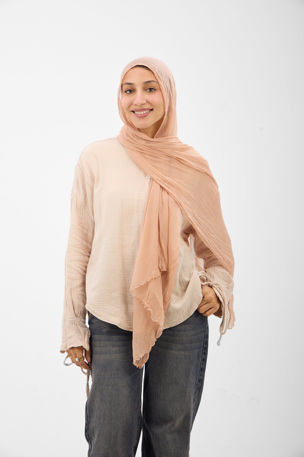 Ruffled Chiffon - Scarf