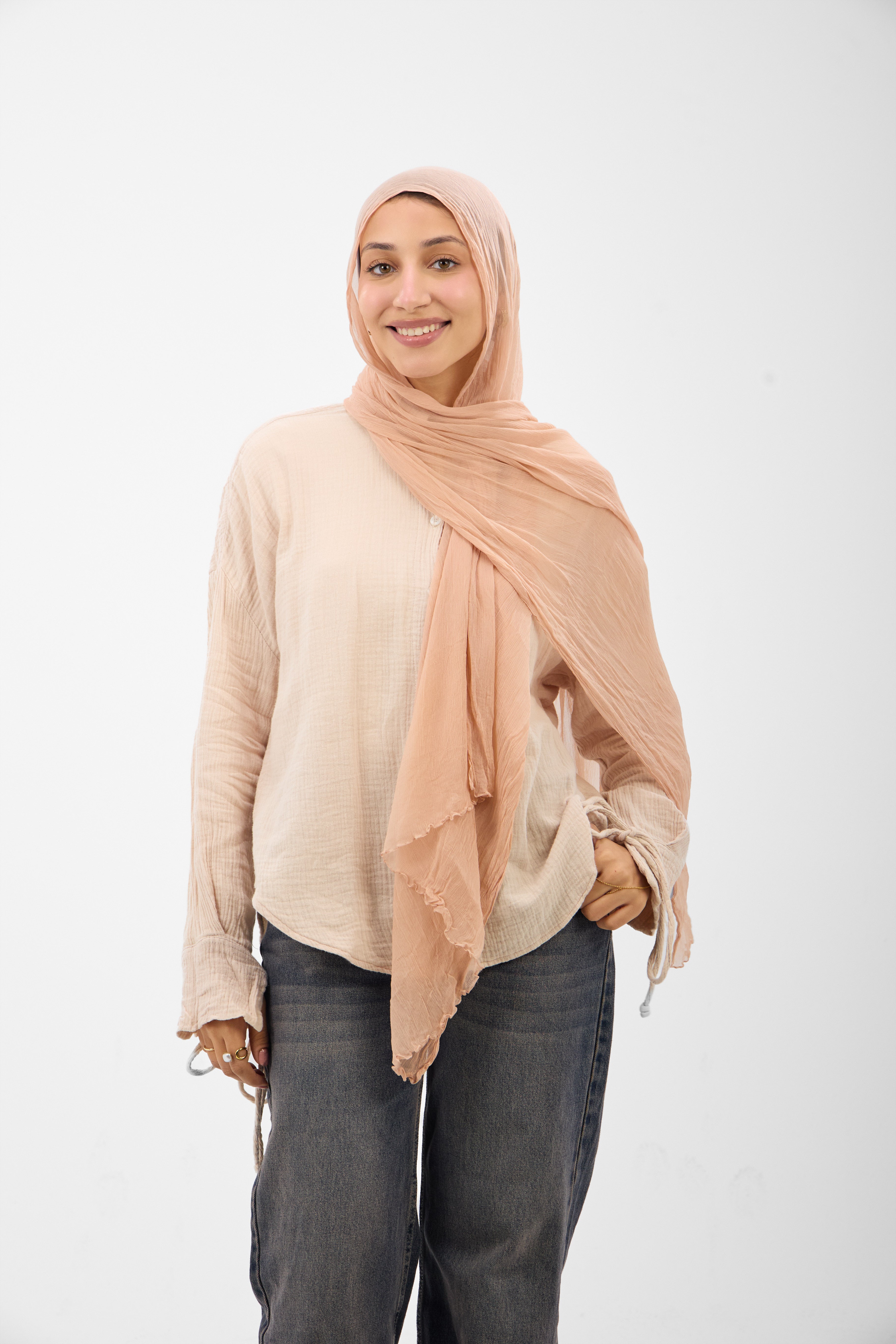 Ruffled Chiffon - Scarf