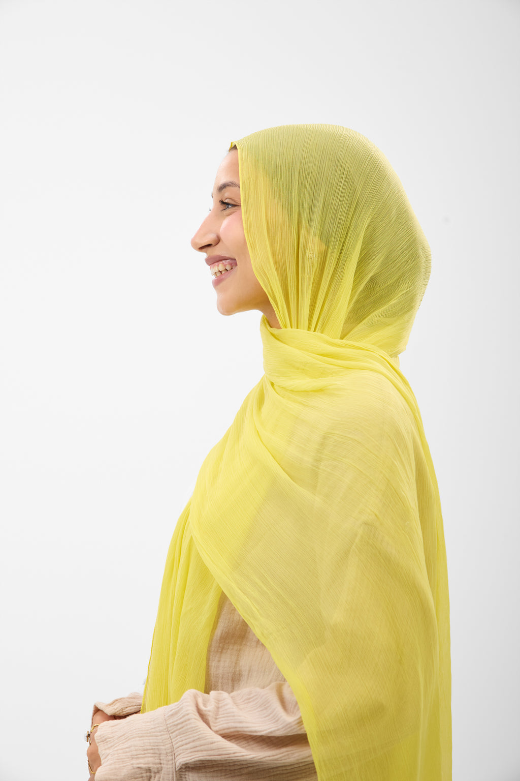 Ruffled Chiffon - Scarf