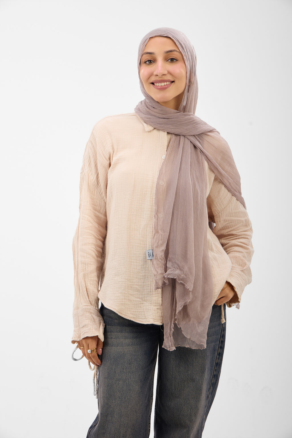 Ruffled Chiffon - Scarf