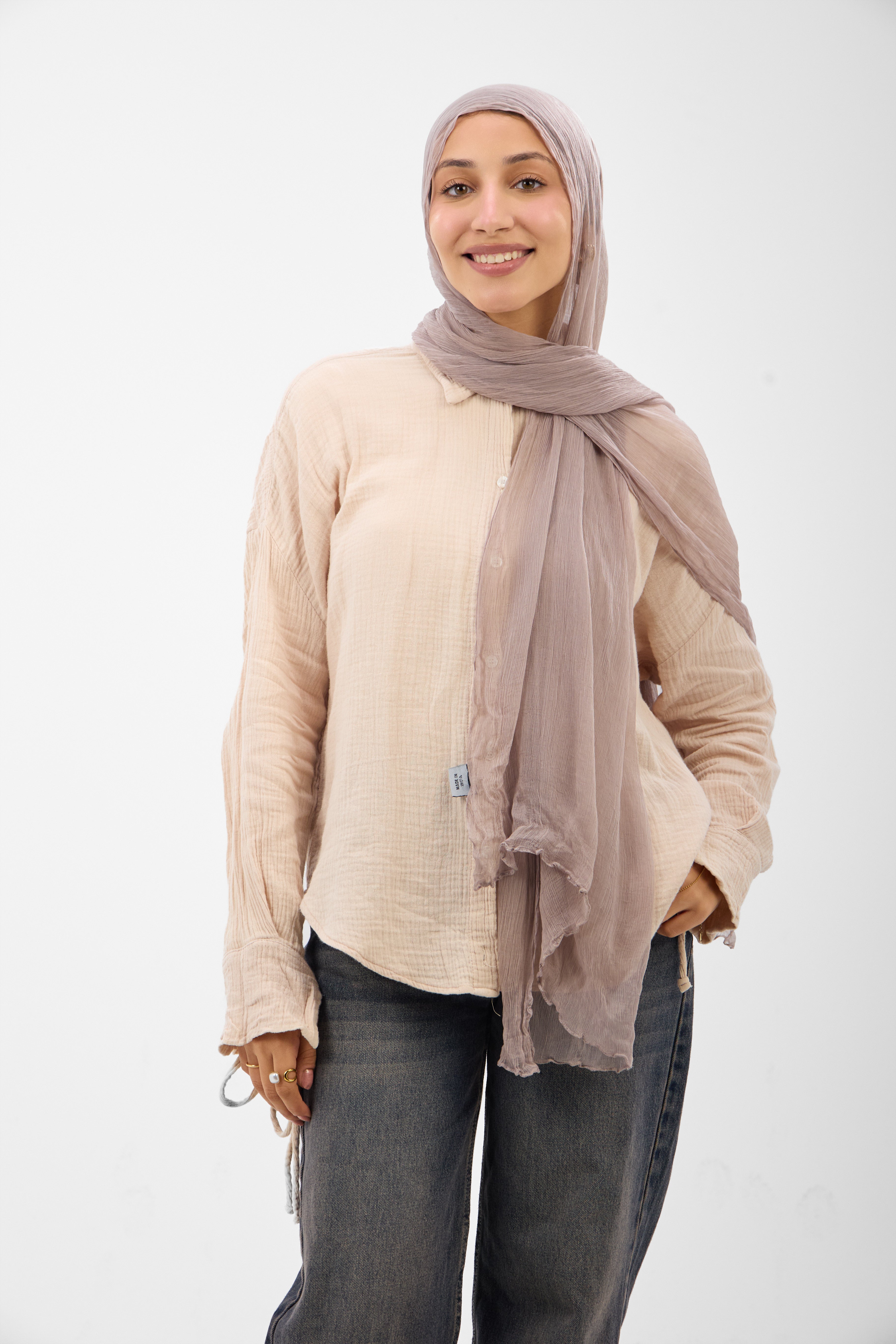 Ruffled Chiffon - Scarf