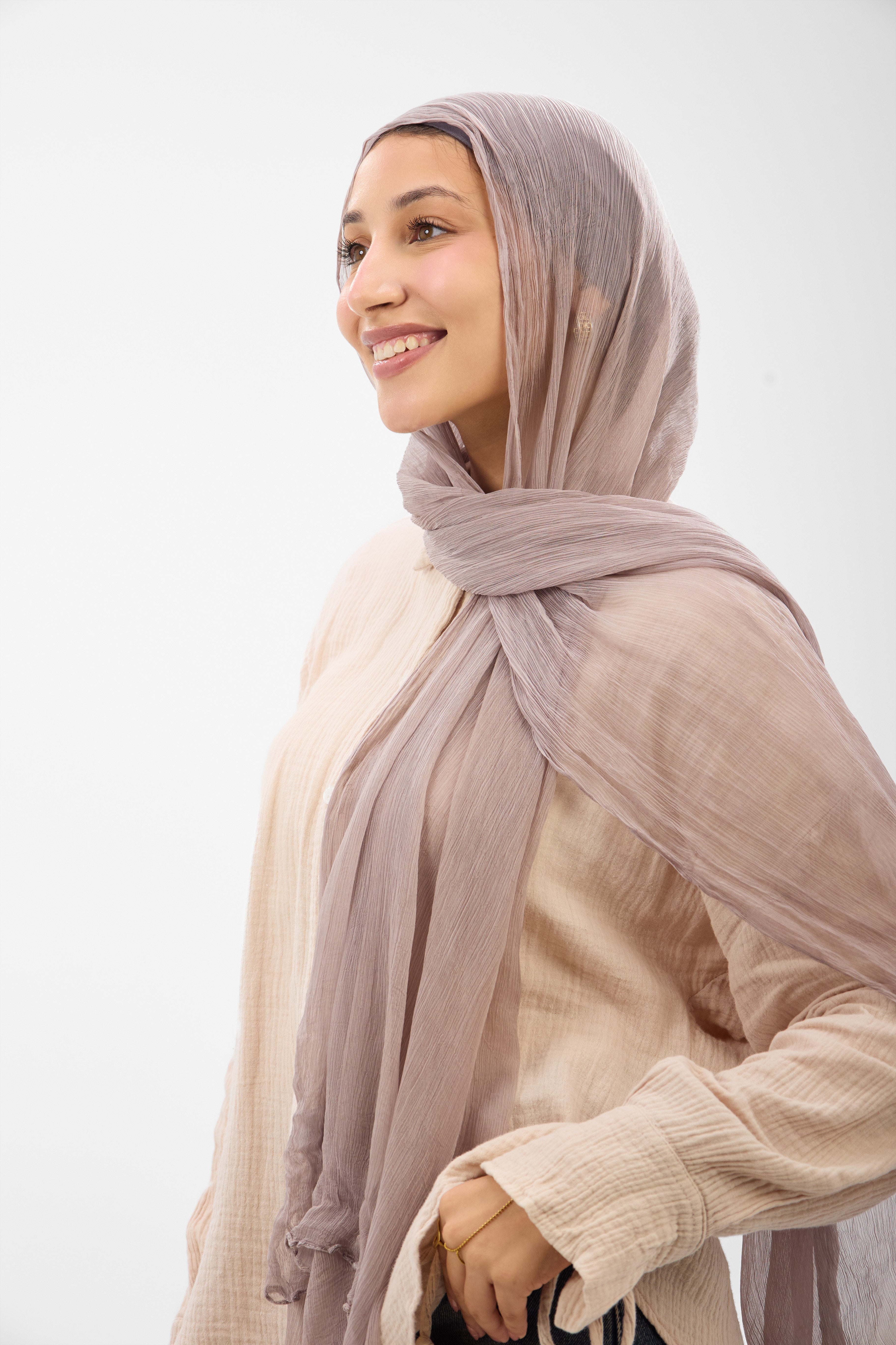 Ruffled Chiffon - Scarf