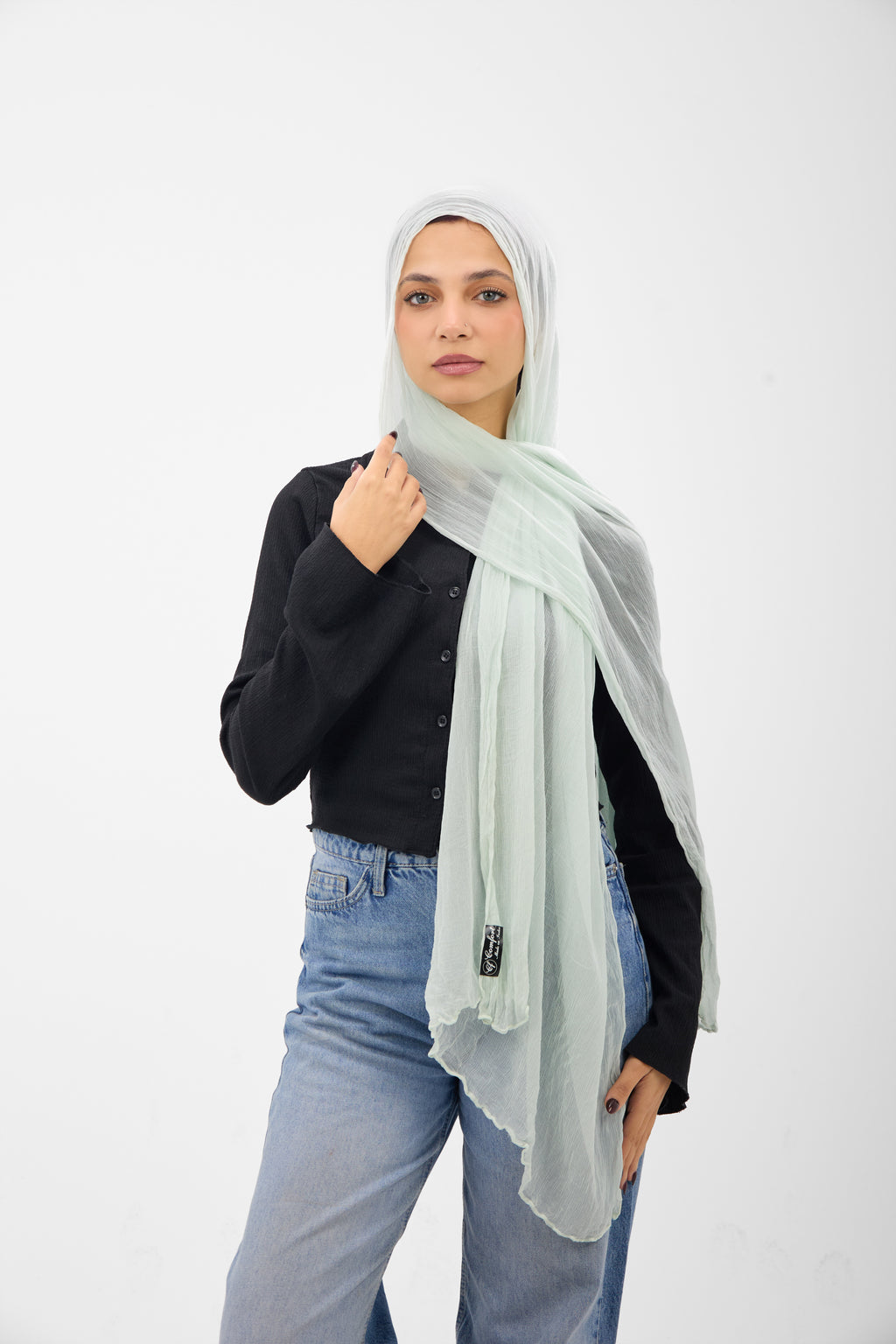 Ruffled Chiffon - Scarf