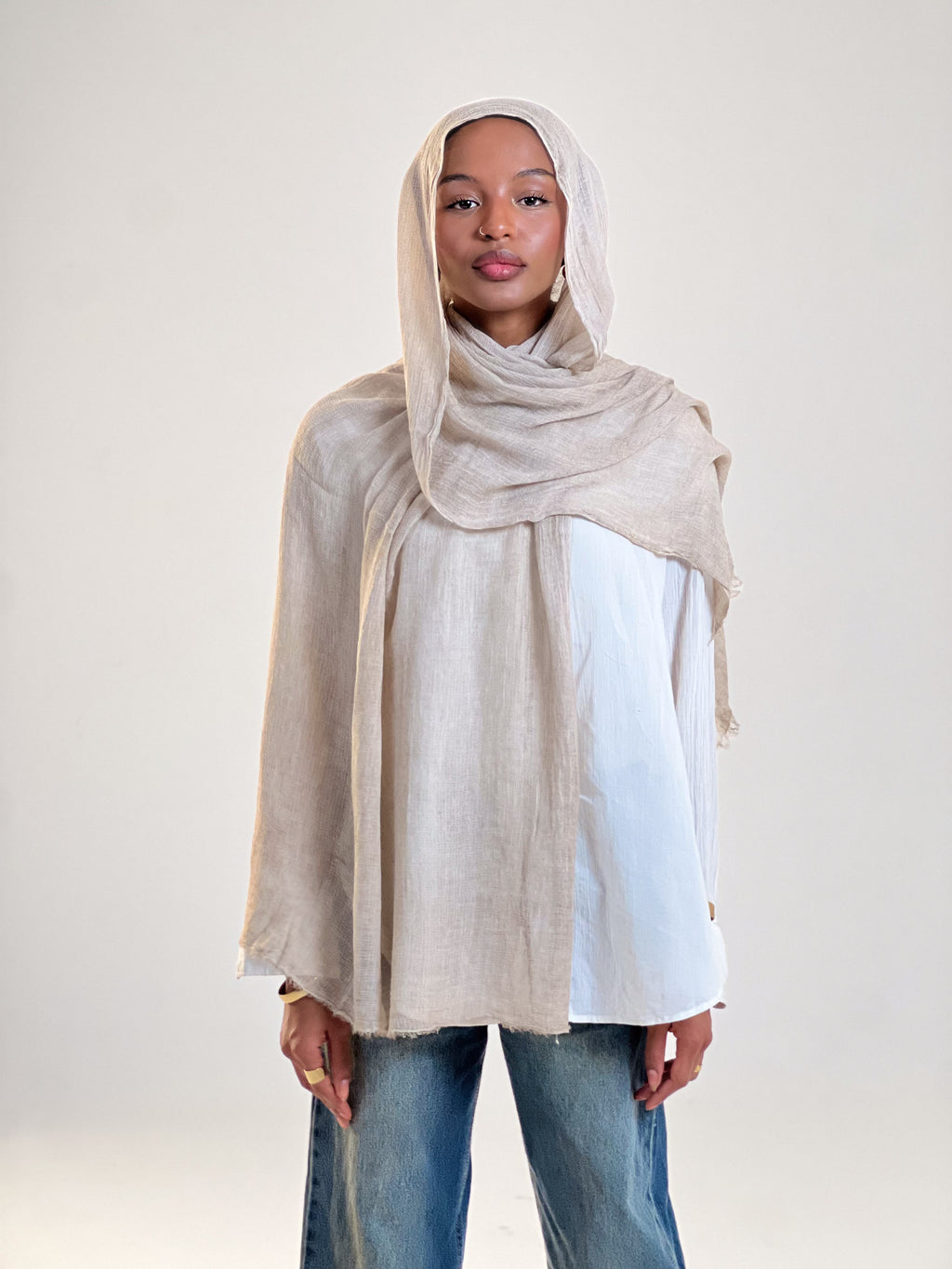 TWISTED COTTON - SCARF