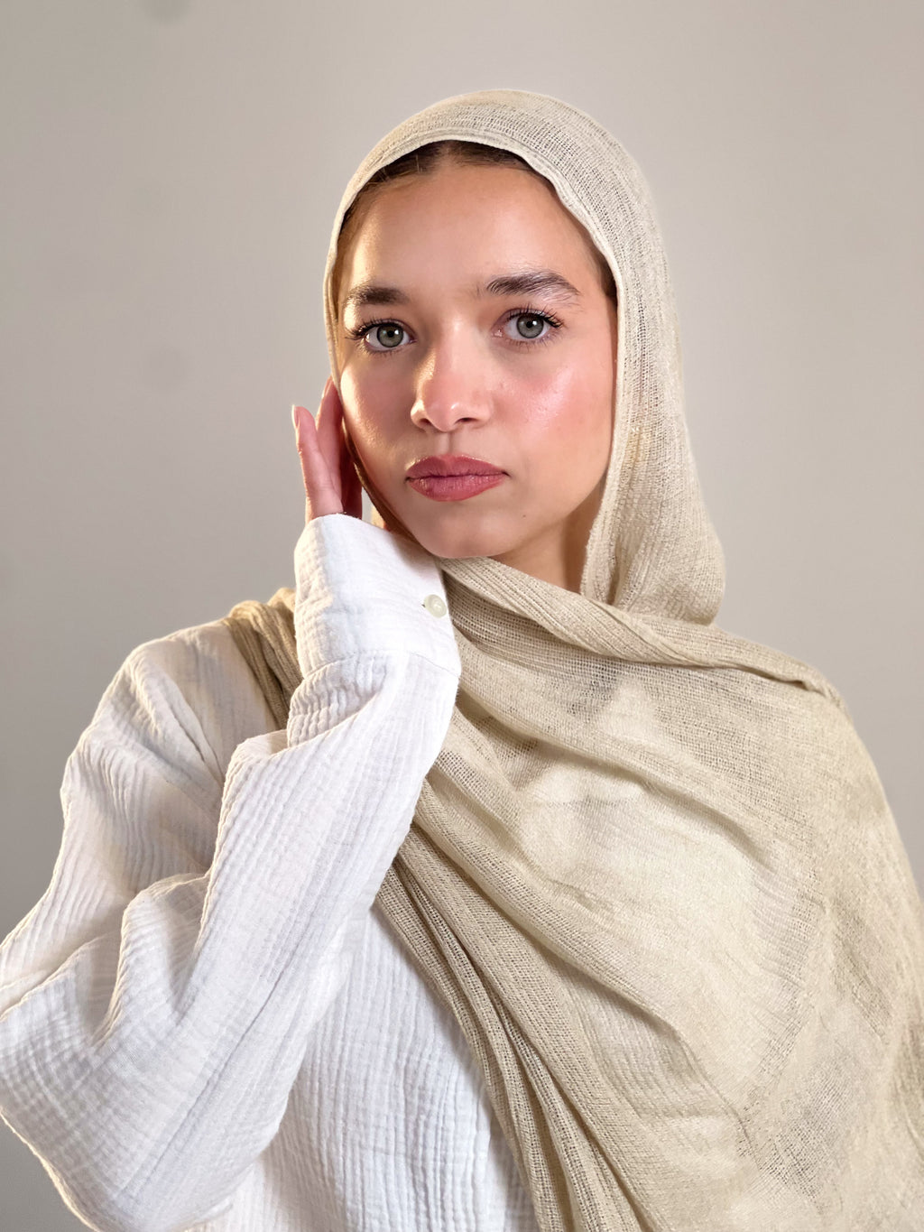 TWISTED COTTON - SCARF