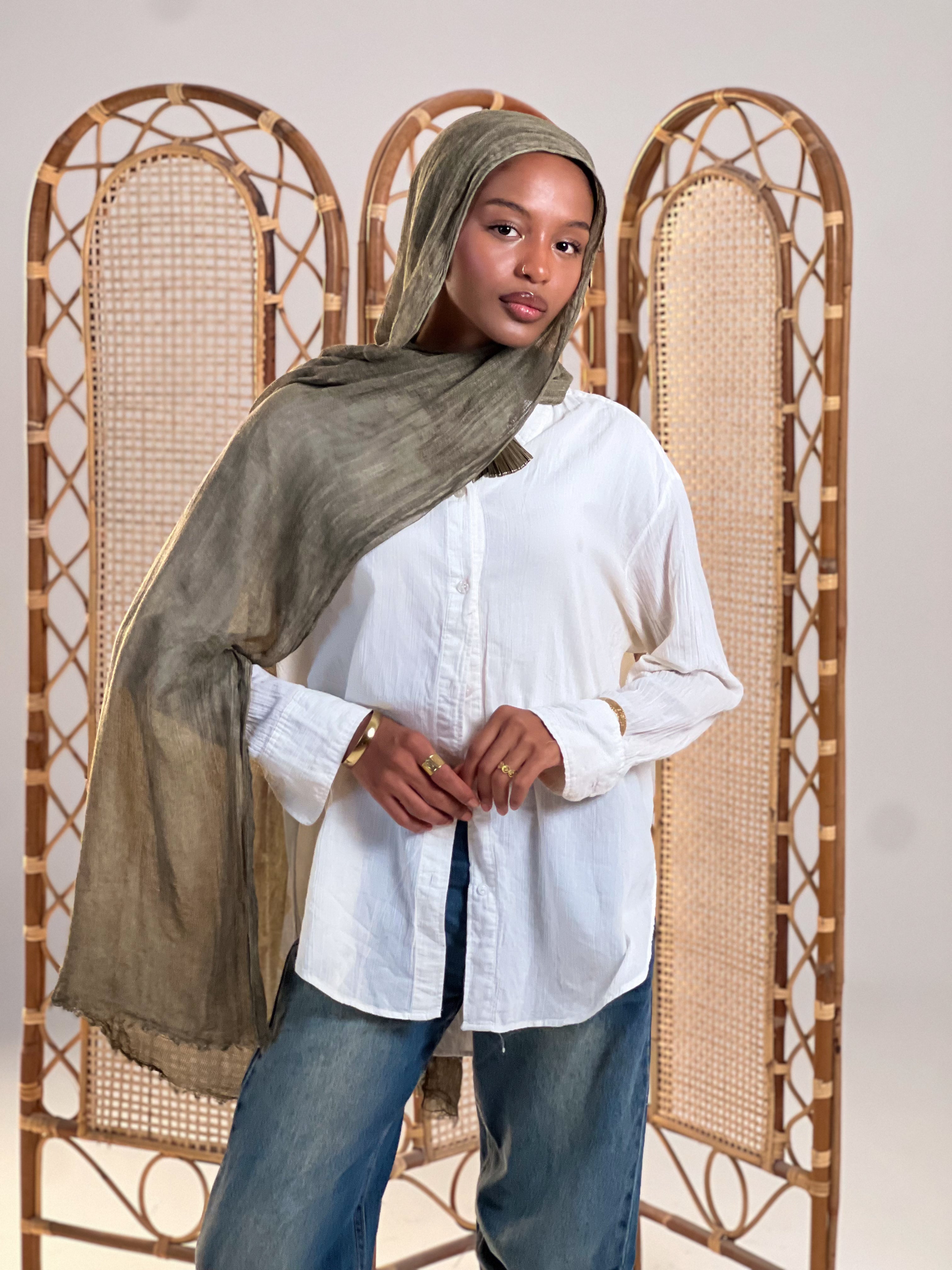 TWISTED COTTON - SCARF