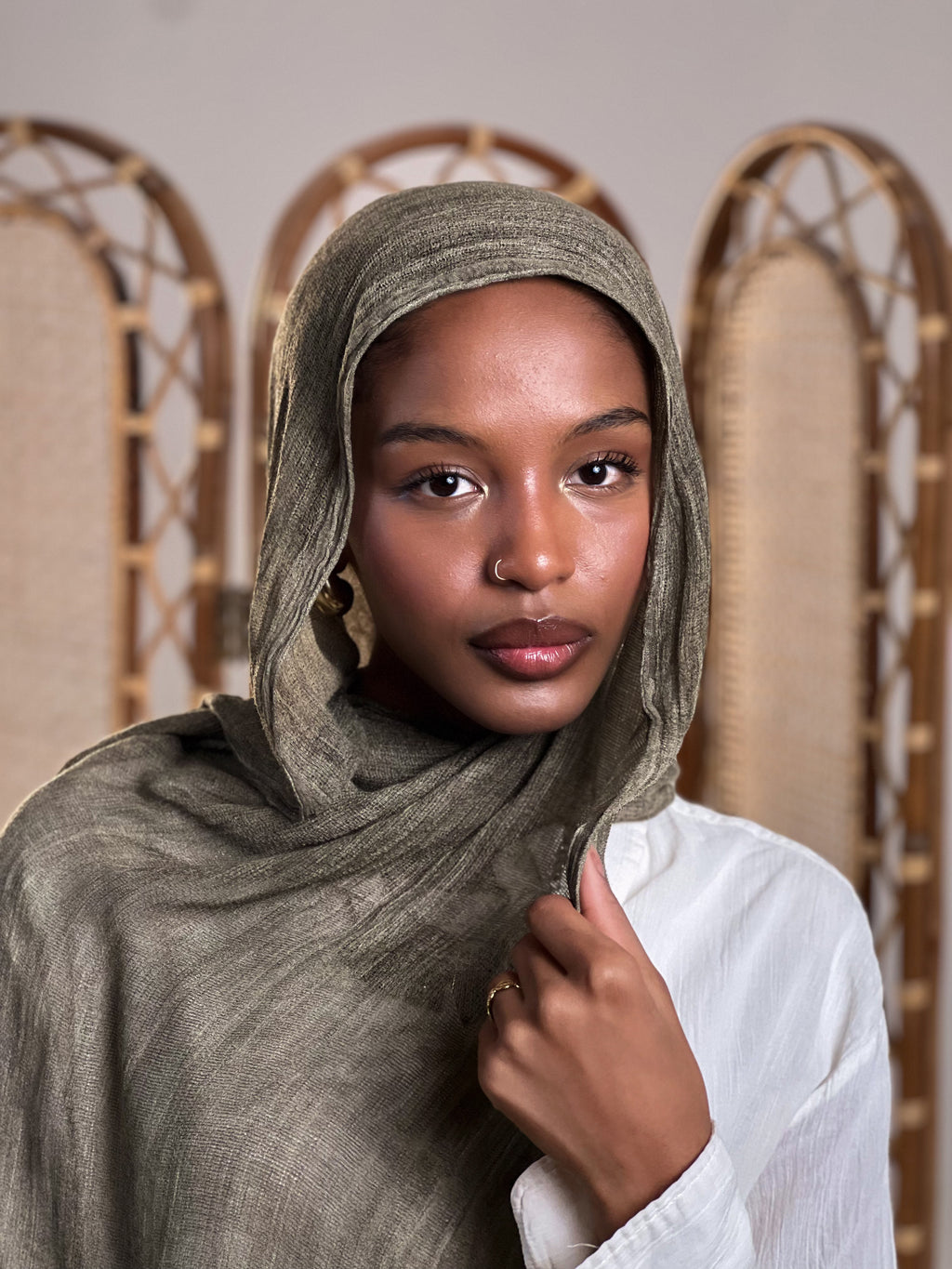 TWISTED COTTON - SCARF